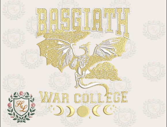 Basgiath War College Embroidery Files
