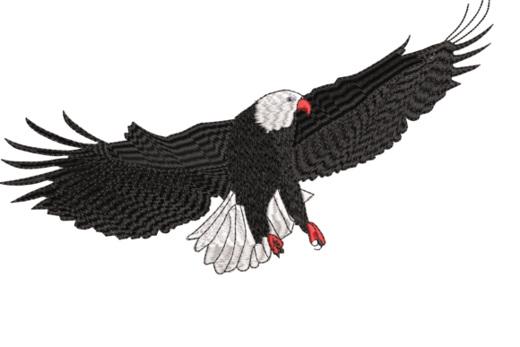 Falcon Embroidery Design