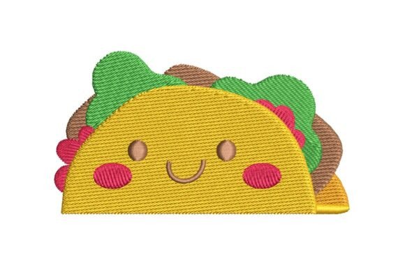 Taco Embroidery